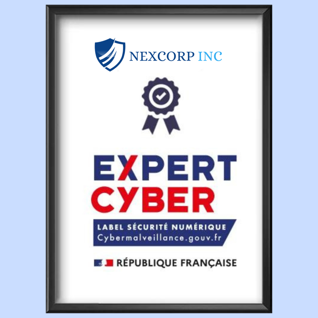 nexcorp inc certification cybersecurite